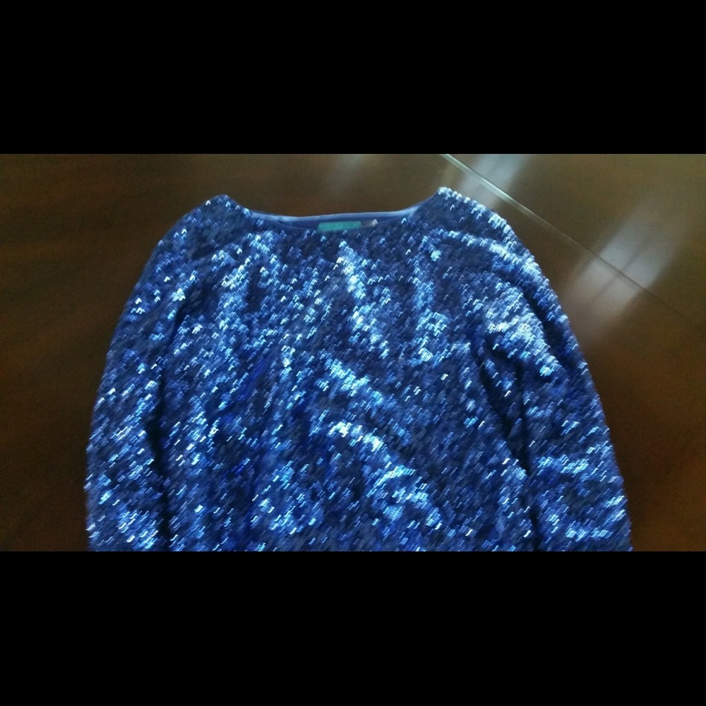 Alice And Olivia Sequence Top Size Small - image 7